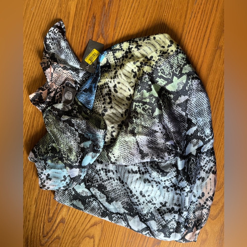 Multicolor Snake Print Top